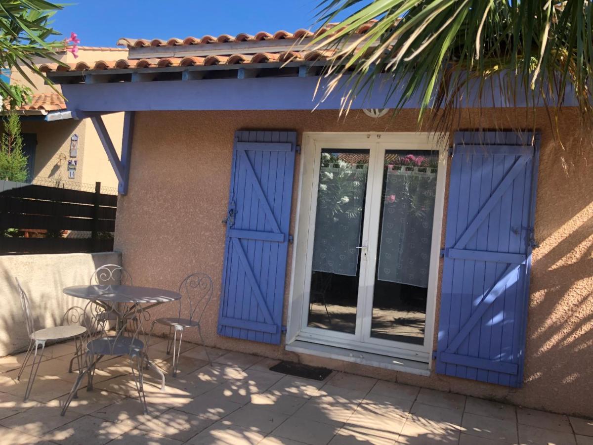 De La Clape A La Mer Mon Petit Pavillon Labellise - F2- Piscine Commune - Wifi Gratuit- Parking Prive - Arrivee Autonome - 800 M Plage - Grande Terrasse Abritee Vent - Saint-Pierre-la-Mer  Εξωτερικό φωτογραφία